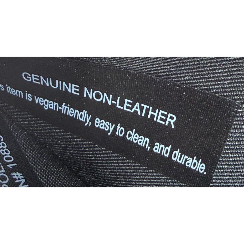Kenneth Cole Reaction Wallet Black Faux Leather Trifold Wallet Womens Brand‎ New - Picture 8 of 10